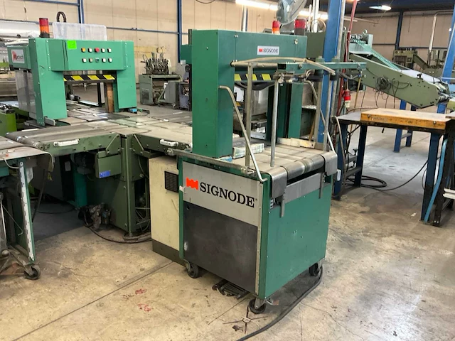 Signode krs 55/45 kruis omsnoeringsmachine (4x) - afbeelding 13 van  17