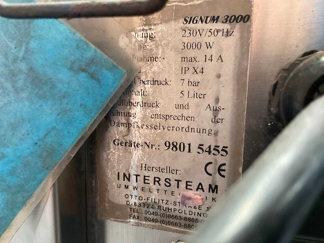 Signum 3000 stoomreiniger - afbeelding 4 van  7