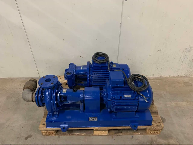 Sihi-maters / slisenti nowa 5020/185 centrifugaalpomp (2x) - afbeelding 2 van  9