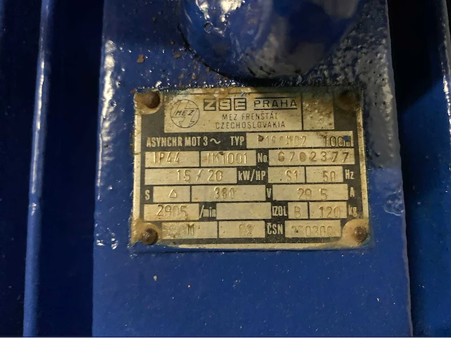 Sihi-maters / slisenti nowa 5020/185 centrifugaalpomp (2x) - afbeelding 8 van  9