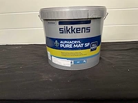 Sikkens alphacryl pure mat sf verf , pur , lijm & kit - afbeelding 1 van  4