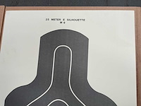 Silhouette gun target (1000x) - afbeelding 3 van  4