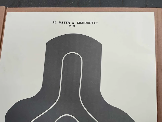 Silhouette gun target (5000x) - afbeelding 2 van  5