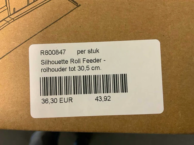 Silhouette sd, portrait cameo roll feeder (7x) - afbeelding 3 van  3