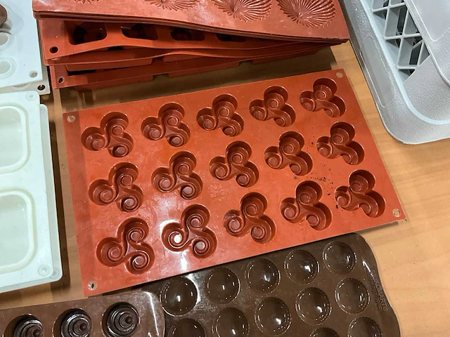 Siliconen vormen (25x) - afbeelding 2 van  10