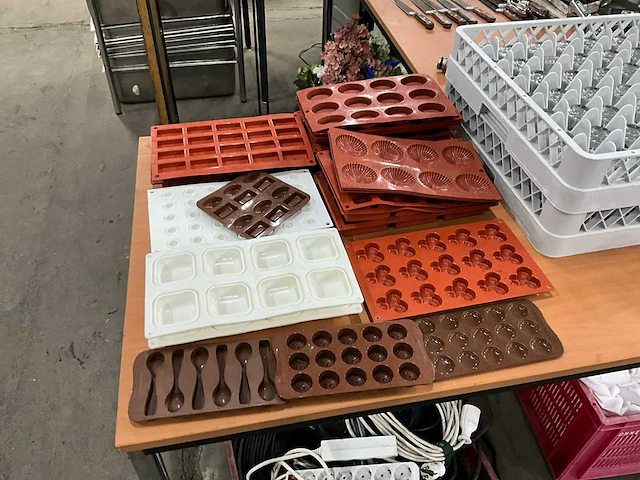 Siliconen vormen (25x) - afbeelding 1 van  10