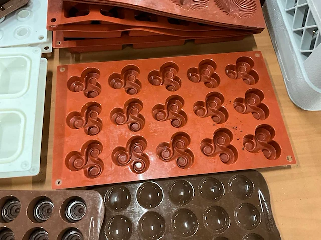 Siliconen vormen (25x) - afbeelding 7 van  10