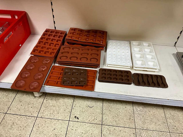 Siliconen vormen (25x) - afbeelding 1 van  8