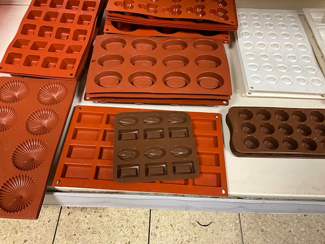 Siliconen vormen (25x) - afbeelding 5 van  8