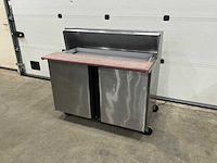 Silver king skp4812a/cuk2 mobiele saladette - afbeelding 1 van  10