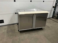 Silver king skp4818 mobiele koelwerkbank - afbeelding 1 van  7