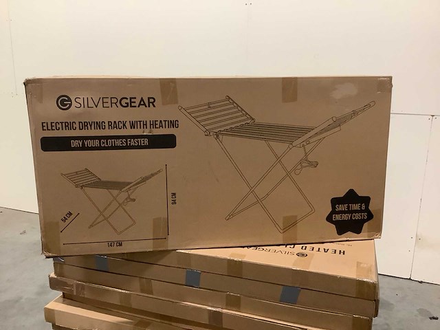 Silvergear elektrisch droogrek met verwarming (14x) - afbeelding 4 van  5