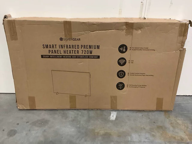 Silvergear infrarood 720w verwarmingspaneel (14x) - afbeelding 1 van  5