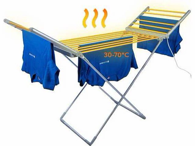 Silvergear premium elektrische wasrek (17x) - afbeelding 1 van  6