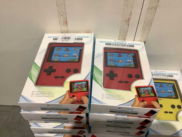Silvergear retro pocket gamer (50x) - afbeelding 3 van  4