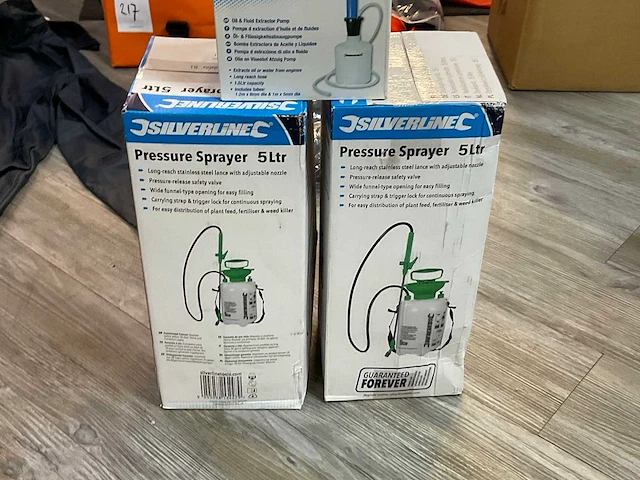 Silverline drukspuit (2x) - afbeelding 2 van  3