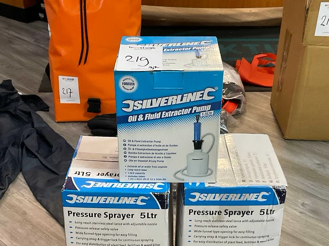 Silverline drukspuit (2x) - afbeelding 3 van  3