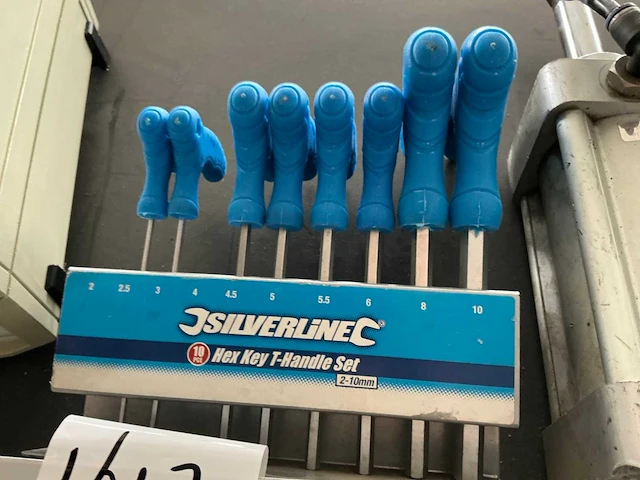 Silverline inbusset 8 delig - afbeelding 3 van  3