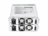 Silverstone gm500s redundantes minivoeding 80 plus zilver 500 w + 500 w sstgm500s - afbeelding 2 van  4