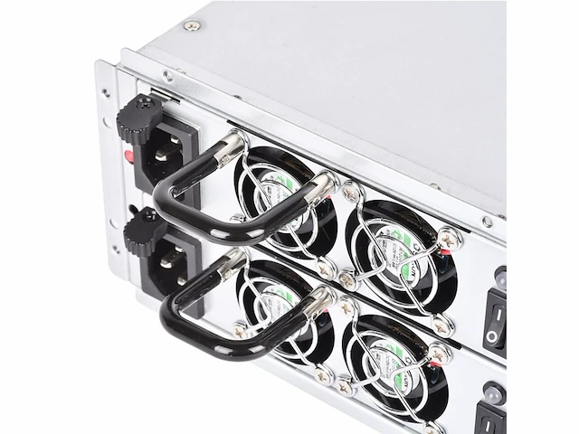 Silverstone gm500s redundantes minivoeding 80 plus zilver 500 w + 500 w sstgm500s - afbeelding 4 van  4
