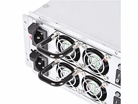 Silverstone gm500s redundantes minivoeding 80 plus zilver 500 w + 500 w sstgm500s - afbeelding 4 van  4