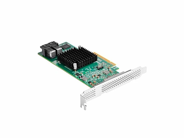 Silverstone sst-ecs05 pci-e uitbreidingskaart op serverniveau gen 3.0 x8, 8x sas(12gb/s) / sata(6gb/s) poorten - afbeelding 1 van  3