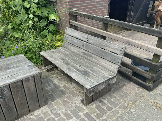 Silvijn meubels houten tuinset - afbeelding 2 van  5