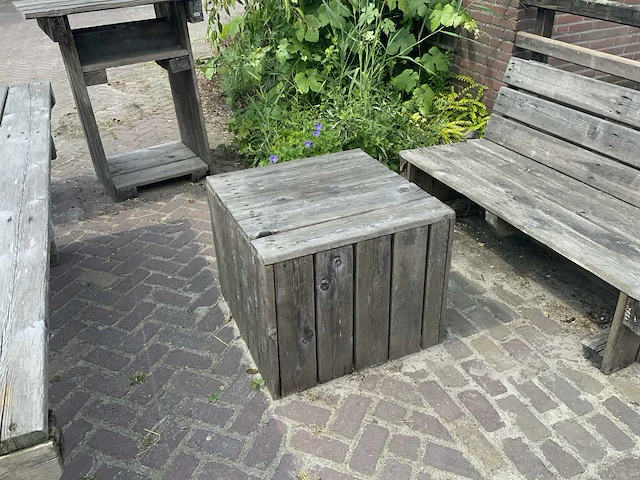 Silvijn meubels houten tuinset - afbeelding 3 van  5