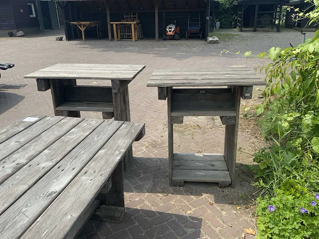 Silvijn meubels houten tuinset - afbeelding 5 van  5