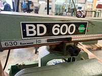 Simar - bd 600 - afkortcirkelzaagmachine - afbeelding 3 van  5