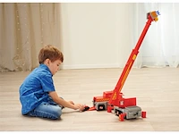 Simba brandweerman sam rescue crane set 50 cm, inclusief sam figuur en radar hond rood - afbeelding 3 van  4