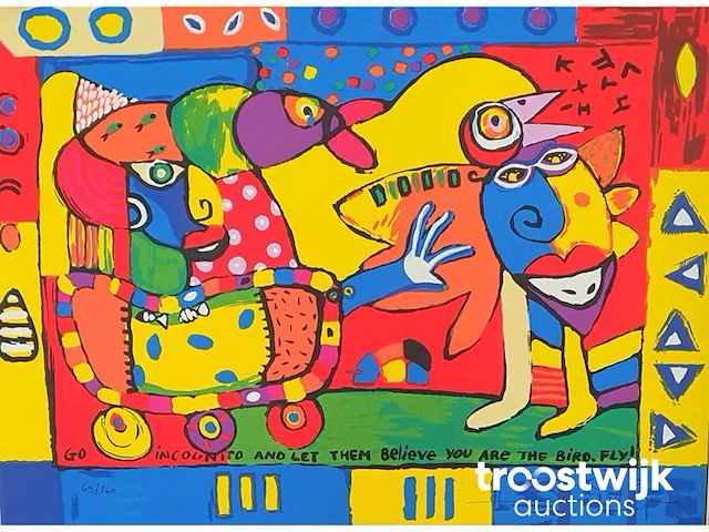 Simon et bruno schilderij - afbeelding 1 van  4