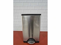 Simplehuman - rvs afvalbak - afbeelding 2 van  4