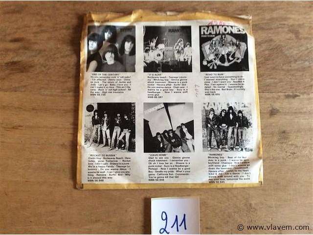 Single ramones - afbeelding 2 van  2