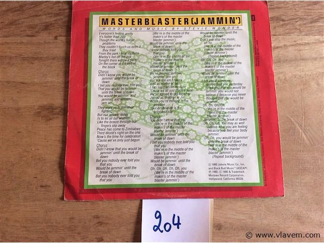 Single stevie wonder - afbeelding 2 van  2