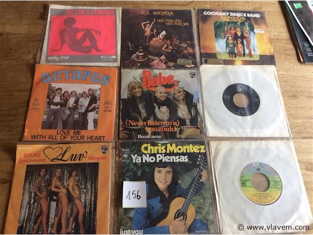 Singles divers 9stuks - afbeelding 1 van  2