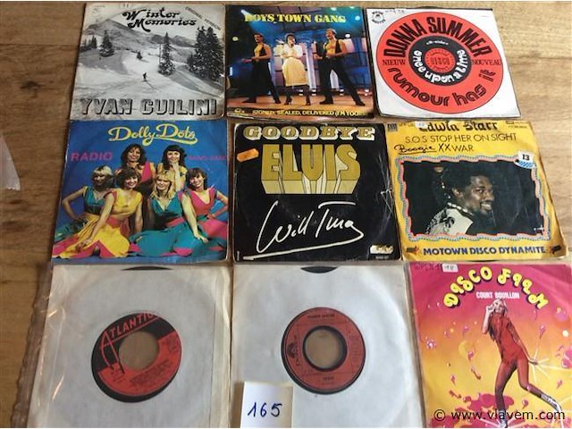 Singles divers 9stuks - afbeelding 1 van  1