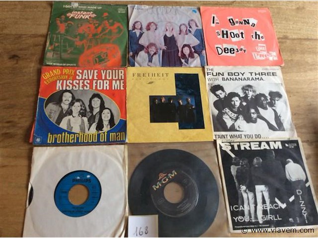 Singles divers 9stuks - afbeelding 1 van  2