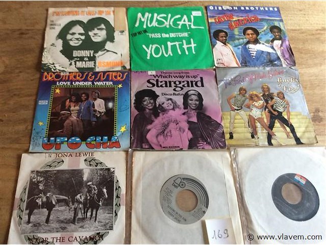 Singles divers 9stuks - afbeelding 1 van  2