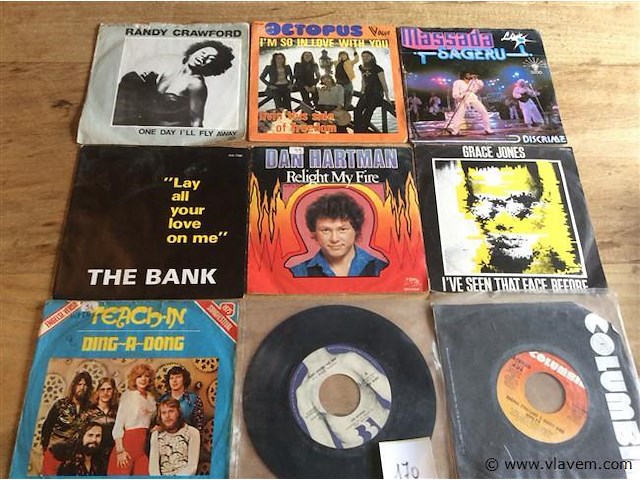 Singles divers 9stuks - afbeelding 1 van  2