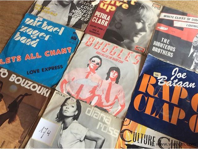 Singles divers 9stuks - afbeelding 2 van  2