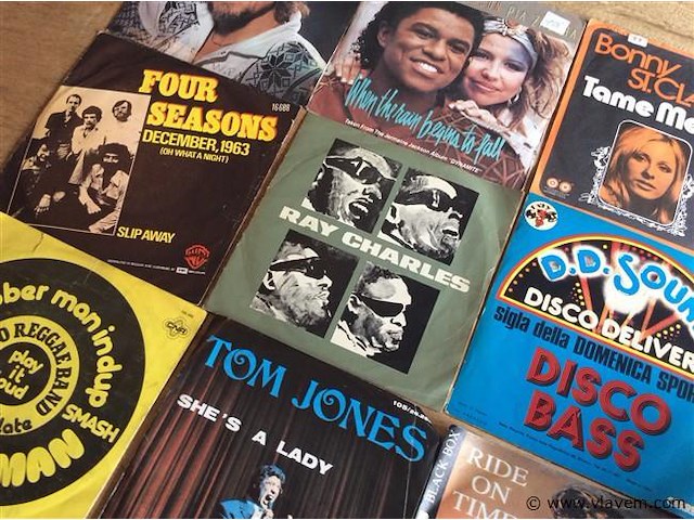 Singles divers 9stuks - afbeelding 2 van  2