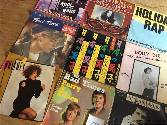 Singles divers 9stuks - afbeelding 2 van  2