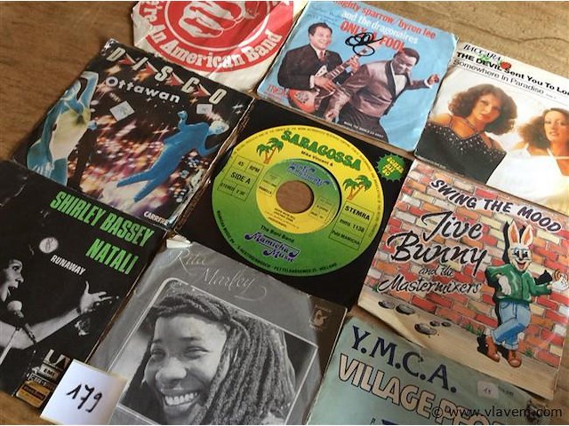 Singles divers 9stuks - afbeelding 2 van  2