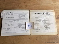 Singles edith piaf 2stuks - afbeelding 2 van  2