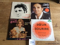 Singles frans 4stuks - afbeelding 1 van  2