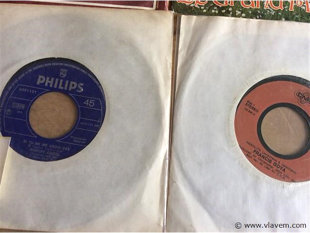 Singles frans 9stuks - afbeelding 2 van  2