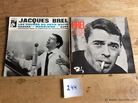 Singles jaques brel 2stuks - afbeelding 1 van  2
