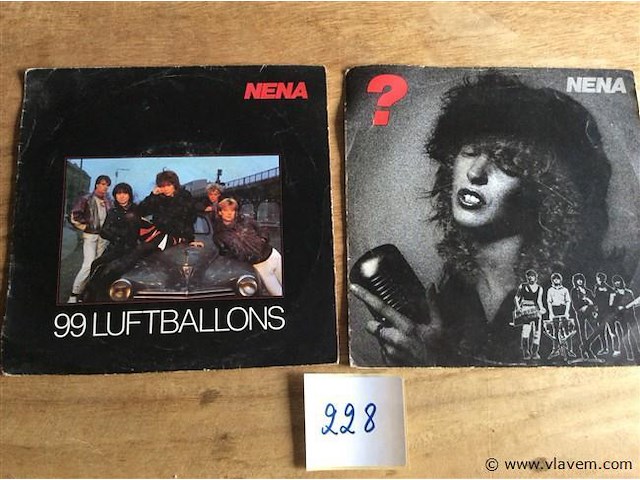 Singles nena 2stuks - afbeelding 1 van  2