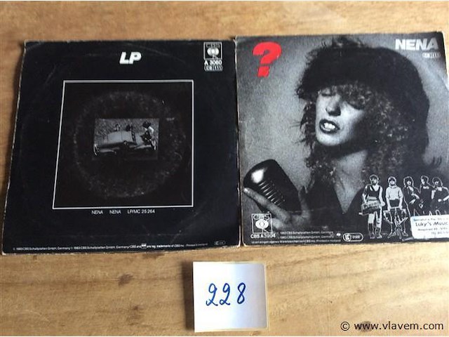 Singles nena 2stuks - afbeelding 2 van  2